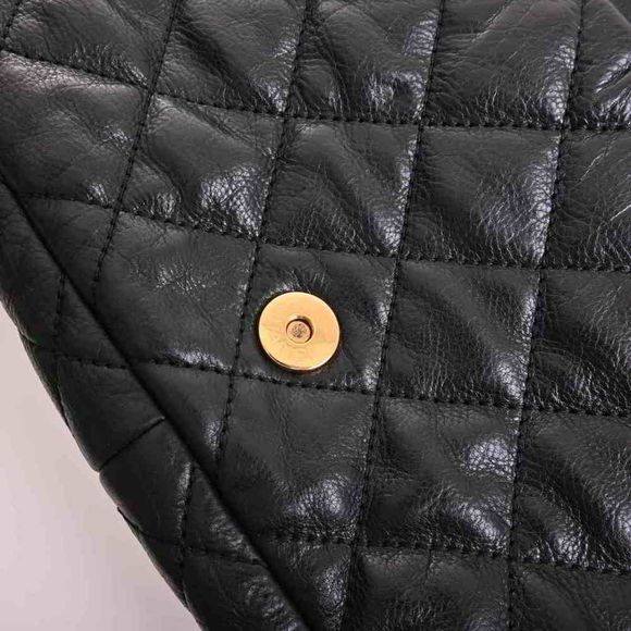 Chanel Lambskin Chain Shoulder Bag Black - Picture 8 of 9